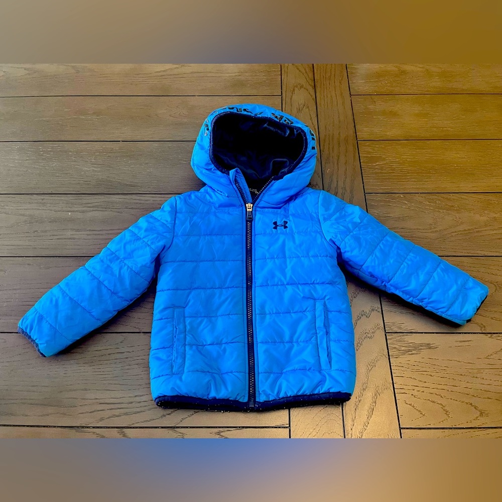 Kids under armor quilted coats size 3T